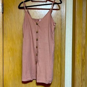 Full button front dress